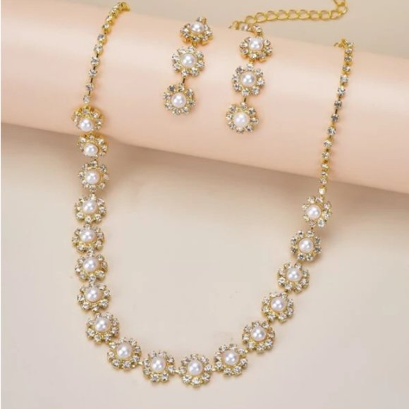 Bridal jewelry diamond necklace - Picture 5 of 6